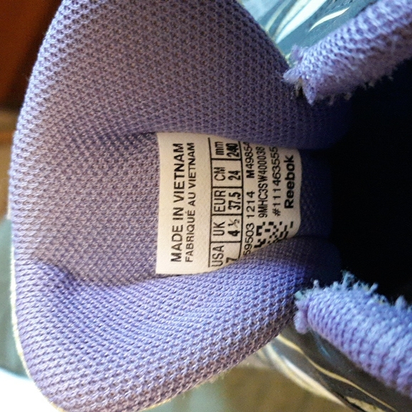 Reebok running shoes womens size 7 - Picture 4 of 4